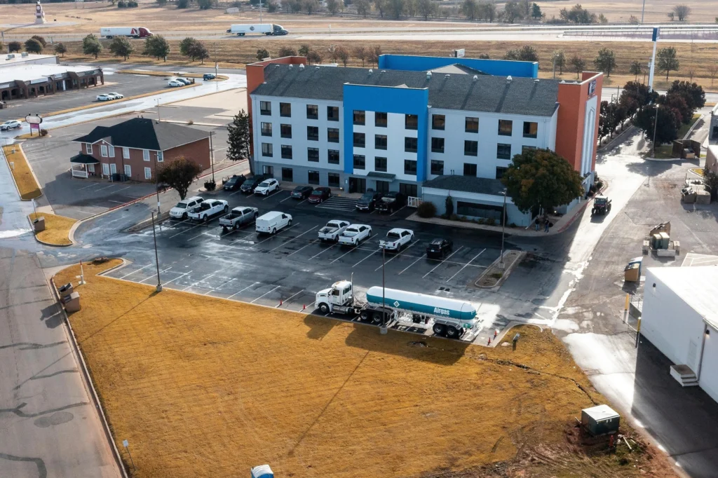 weatherford oklahoma ammonia leak location